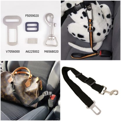 Kit cintura sicurezza auto cani / borse